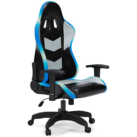 Ashley Signature Design Lynxtyn Home Office Desk Chair Black/Gray H400-09A