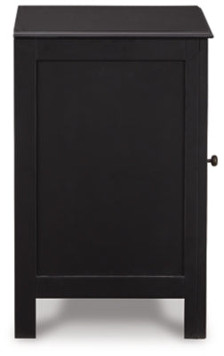 Ashley Signature Design Opelton Accent Cabinet Black A4000378