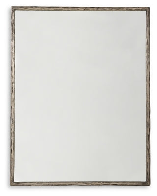 Ashley Signature Design Ryandale Accent Mirror Antique Pewter Finish A8010266