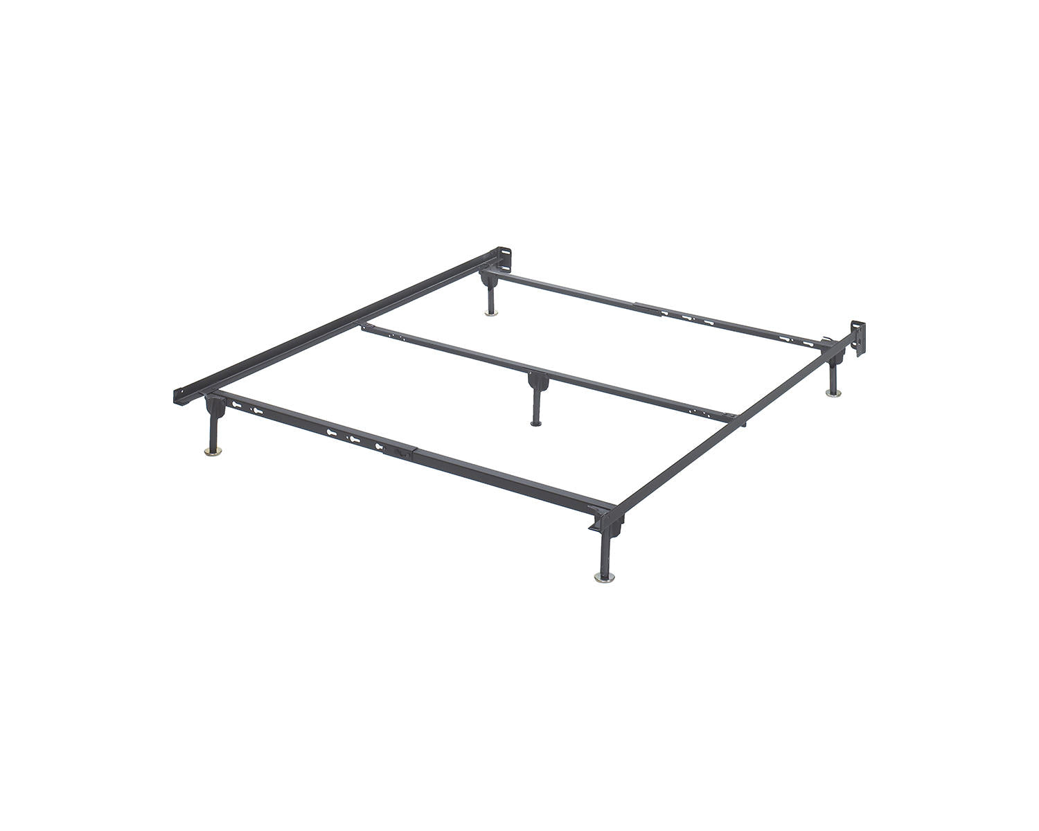Ashley Signature Design Frames and Rails Queen Bolt on Bed Frame Black/Gray B100-31