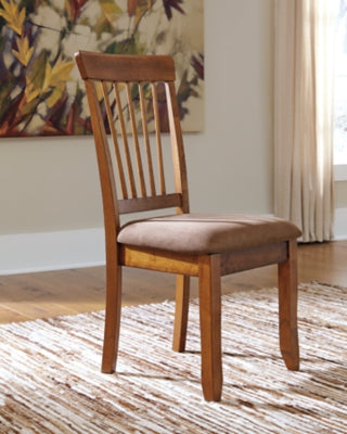 Ashley Berringer Dining Chair Rustic Brown D199-01