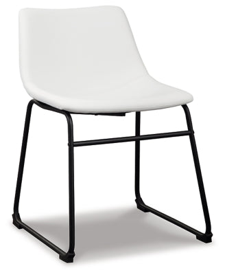 Ashley Signature Design Centiar Dining Chair White D372-07