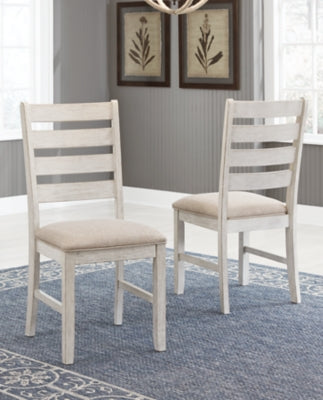 Ashley Signature Design Skempton Dining Chair White/Light Brown D394-01