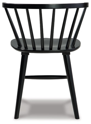 Ashley Signature Design Otaska Dining Chair Black D406-01