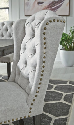 Ashley Signature Design Jeanette Dining Chair Linen D702-01