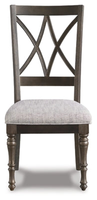 Ashley Signature Design Lanceyard Dining Chair Grayish Brown D722-01