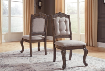 Ashley Signature Design Charmond Dining Chair Brown D803-01