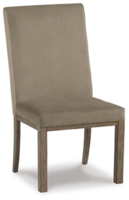 Ashley Signature Design Chrestner Dining Chair Gray/Brown D983-01