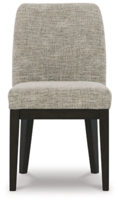 Ashley Signature Design Burkhaus Dining Chair Dark Brown D984-01