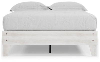 Ashley Signature Design Shawburn Full Platform Bed Whitewash EB4121-112