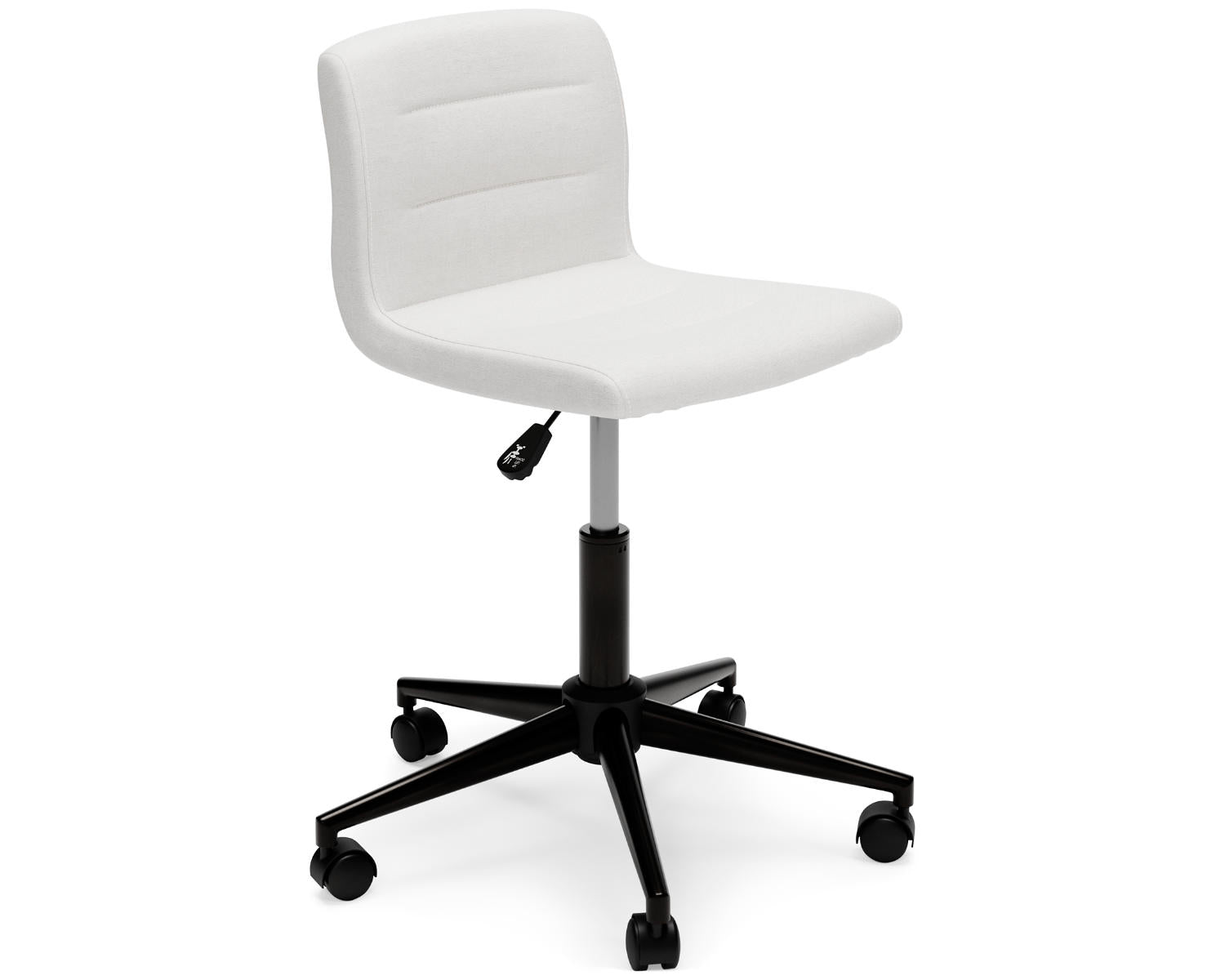 Ashley Signature Design Beauenali Home Office Desk Chair White;Black/Gray H190-05