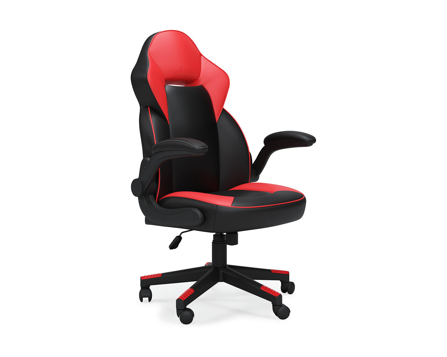 Ashley Signature Design Lynxtyn Home Office Chair Black/Gray;Red/Burgundy H400-05A