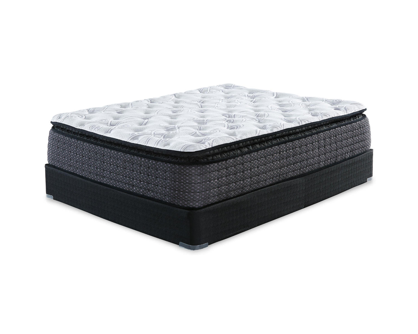 Ashley Sierra Sleep Limited Edition Pillowtop King Mattress White;Black/Gray M62741