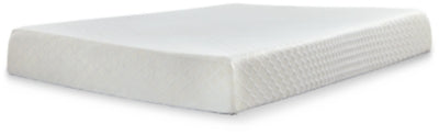 Ashley Sierra Sleep 10 Inch Chime Memory Foam California King Mattress in a Box White M69951