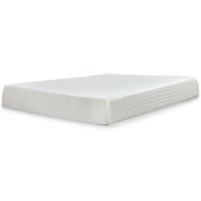 Ashley Sierra Sleep 10 Inch Chime Memory Foam Full Mattress in a Box White M69921