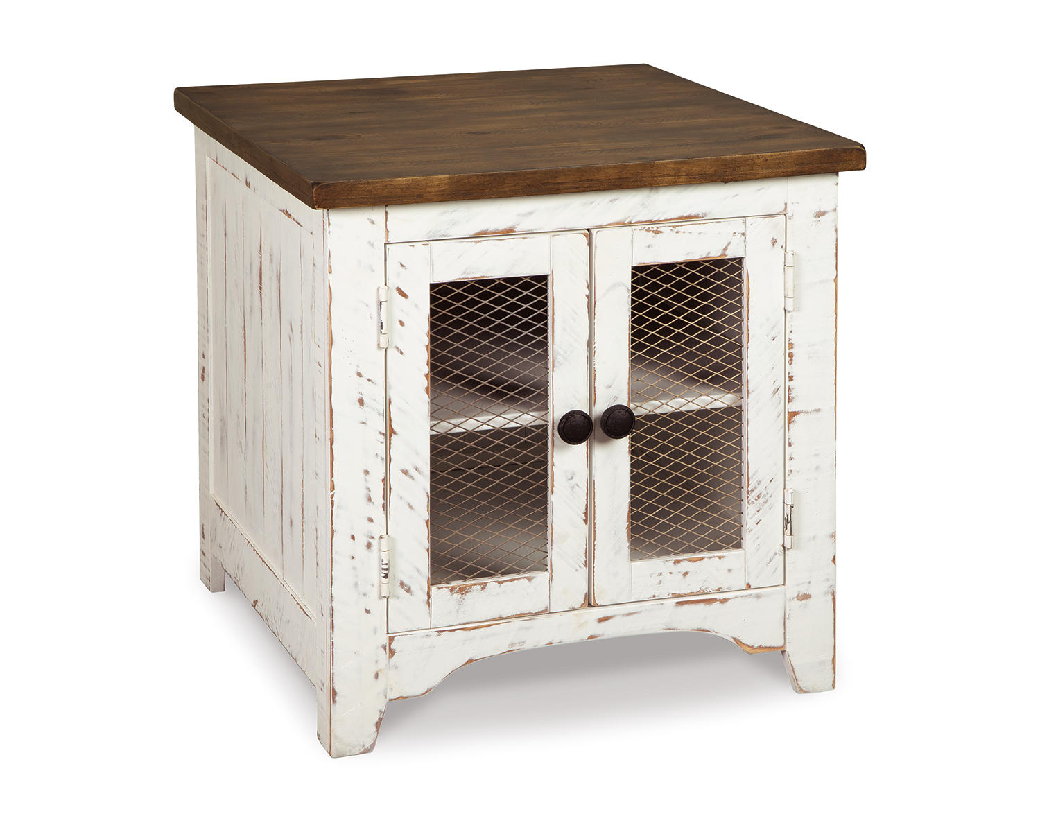 Ashley Signature Design Wystfield End Table White/Brown T459-3