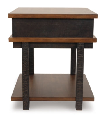 Ashley Signature Design Stanah End Table Two-tone T892-3